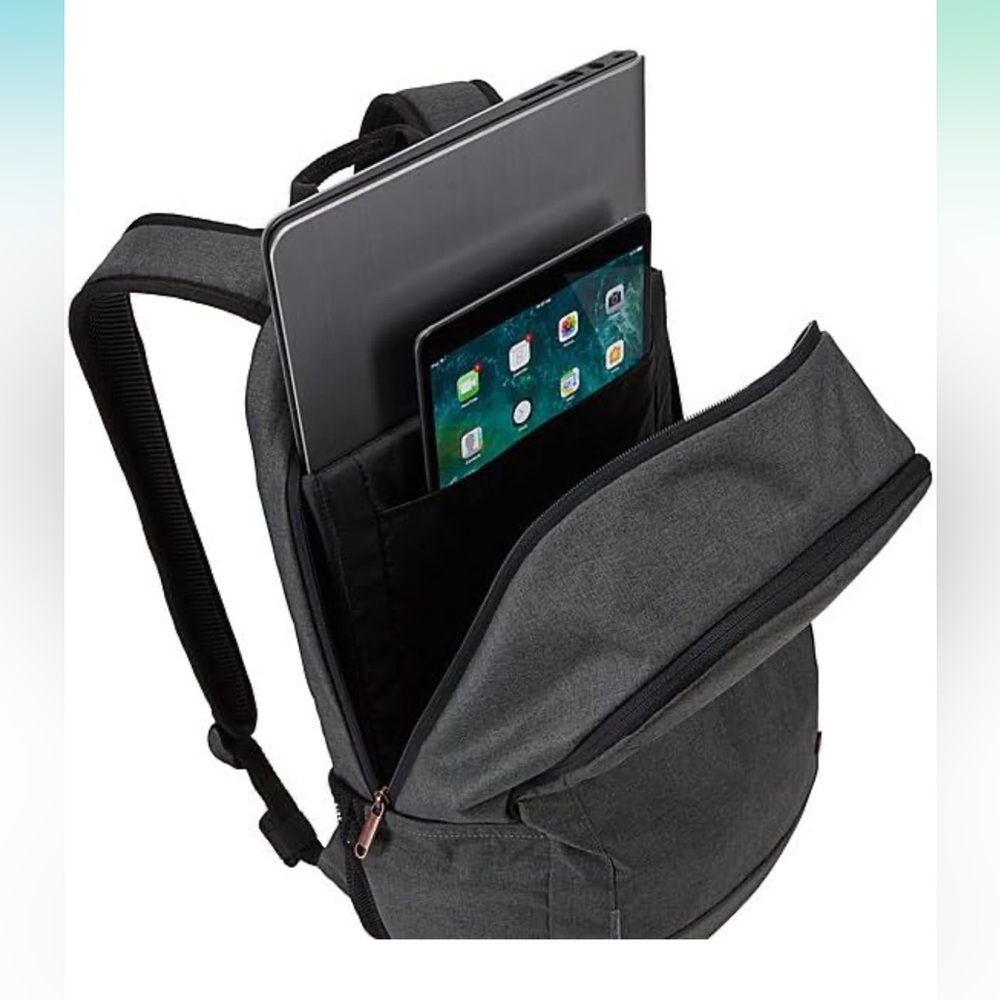 NEW: Case Logic Era 15.6" Grey Backpack — perfect for work or trips!